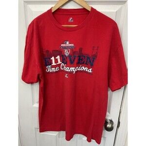Majestic St. Louis Cardinals World Series Champions T-Shirt